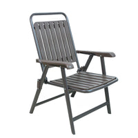 Outdoor Folding Chair, Patio Garden Balcony Cafe Chair, Waterproof Sunscreen