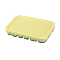 Baby Food Freezer Tray Silicone Ice Cube Mold with Lid for Purees, Soups, and Breast Milk Storage