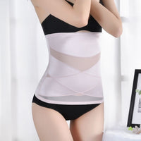 Postpartum Breathable Mesh Abdominal Binder Waist Trainer for Women