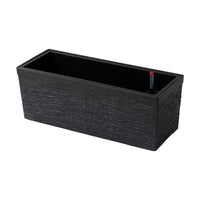 Artificial Plant Arrangement with Planter Box for Indoor and Outdoor Decor