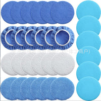 20-Piece Car Polishing and Waxing Kit with Microfiber Applicators