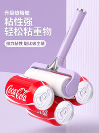 Lint Roller with Tear-Off Sheets for Clothes, Furniture, and Pet Hair Removal
