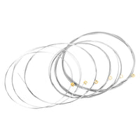 Shuffle Nickel Steel Electric Guitar Strings for Band Performance, Coated Anti-Rust