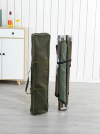 Aluminum Alloy Folding Camping Cot Portable Single Bed for Hospital Escort and Office Nap