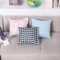 1/12 Scale Dollhouse Miniature Pillow Cushion Model for OB11 Doll House Decor