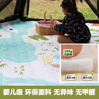 Hexagonal Camping Mat Thickened Moisture-proof Tear-resistant Picnic Blanket for Outdoor Tent