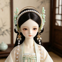 BJD Doll Chinese Style Tassel Headband for 1/6 1/8 Dolls