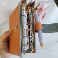 A6/A7/A8 Planner Divider Board with Rings for Loose-Leaf Notebooks