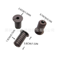 3/4" 19mm Threaded Cable Wall Plate Grommet for Router Ethernet Cable Protection