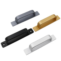 Aluminum Alloy Punch-Free Balcony Glass Sliding Door Handle