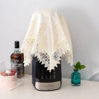 Embroidered Lace Dust Cover for Blenders, Juicers, and Small Appliances