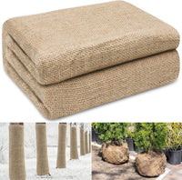 Burlap Plant Frost Protection Wrap for Winter Tree & Shrub Care