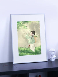 Aluminum Alloy Art Picture Frame for 4K/8K Sketch, Watercolor, and Gouache Paintings, Wall Mount