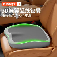 Memory Foam Seat Cushion and Lumbar Support Pillow for Office Chair Car Driver