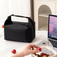 Foldable Insulated Lunch Bag, Waterproof Portable Thermal Picnic Tote for Work and Travel, Large Capacity Food Container