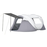 Automatic Pop-Up Camping Tent for Outdoor Adventures - Portable, Waterproof, and Sun-Protected