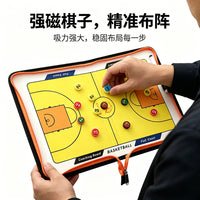 Magnetic Coaching Board for Basketball, Soccer, Volleyball, and Hockey