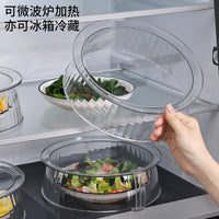 Microwave Splatter Cover with Handle, High Temperature Resistant Food Cover for Reheating Meals