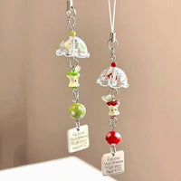Apple Core Charm Keychain for Bags, Phones, and Cameras - Cute & Versatile Gift