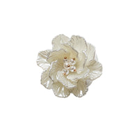 Elegant Rose Pearl Flower Phone Grip Stand for Desk