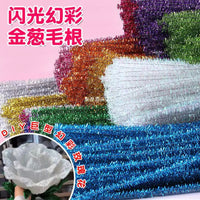 Glitter Pipe Cleaners for DIY Craft Projects and Flower Bouquets