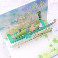 3D Pop-Up Greeting Cards for Birthday, Travel, Teacher's Day, Thank You, and Messages