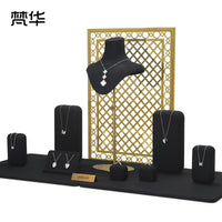 Premium Jewelry Display Stand for Necklaces, Pendants, Rings, and Bracelets