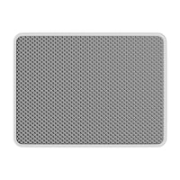 Thickened EVA Cat Litter Mat Washable Anti-Tracking Splash-Proof Litter Box Mat