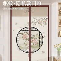 Magnetic Screen Door with Strong Suction and Anti-Peep Design, Breathable Mesh for Home Entryways