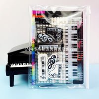 Musical Theme Stationery Set with Notebook and Accessories, 8-25 Pieces