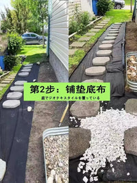 Geotextile Fabric for Gardening, Permeable Non-Woven Polyester for Planters and Drainage