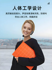 Wireless UHF Headset Microphone for Teaching, Yoga, and Outdoor Speaking