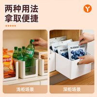 Modern Minimalist Drawer Storage Box Plastic Organizer for Snacks and Toys
