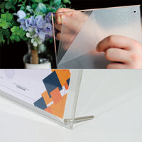 Acrylic Photo Frame for Certificates and Artwork Display, A3/A4/8K Sizes
