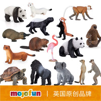 Mojofun Wild Animal Figurines for Kids, Educational Small Ornaments