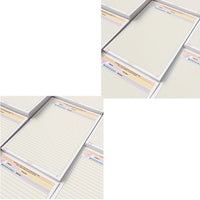 Dream B5 Tear-Off Lined/Grid Notepad for Students