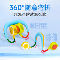 Neck Fan Mini USB Portable Fan for Students and Outdoor Use, Quiet 3-Speed Hands-Free Cooling