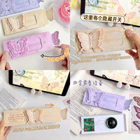DIY Creative 3D Butterfly Pull-Out Recording Greeting Card for Friends