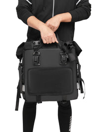 SANXDI Bicycle Pannier Bag, Large Capacity Waterproof Bike Rack Bag for Mountain Bikes, Long Distance Cycling Tail Bag