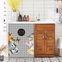 Washing Machine Cover Waterproof Sunscreen Dustproof Roller Washing Machine Protective Cover