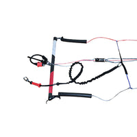 4-Line Kite Surfing Control Bar with Safety Leash for Kitesurfing and Snowkiting