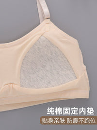 Girls' Cotton Training Bras for Teens and Pre-Teens, Bralette Style