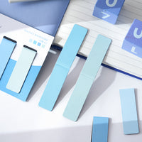 Morandi Color Magnetic Bookmarks, Soft Magnetic Page Markers for Reading and Memo