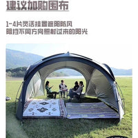 Dome Canopy Tent Spherical Sunshade for Outdoor Camping Windproof Rainproof Gazebo