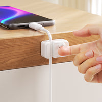 Creative Desktop Cable Organizer Clips for Mouse, Phone Charger, and Data Lines