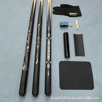 Integrated Technology Wood Billiard Cue Stick for Snooker and Eight-Ball Pool, Factory Direct Wholesale