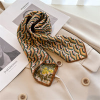 2024 Autumn/Winter Double-Sided Velvet Cotton Scarf