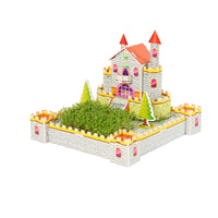 Zhilbao 3D Oasis in Stone City Jigsaw Puzzle for Kids, Educational Building Model Toy