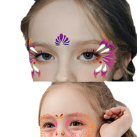 Kids Face Painting Stencils DIY Makeup Templates for Stage and Parties