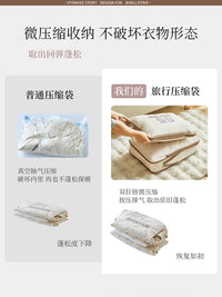 Travel Compression Packing Cubes for Clothes Luggage Organizer Set